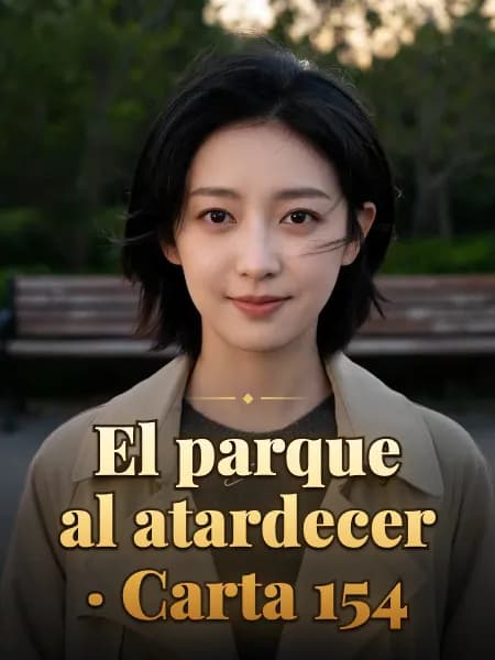 El parque al atardecer · Carta 154 — Ilustración conceptual del personaje