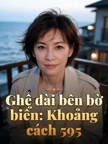 Ghế dài bên bờ biển: Khoảng cách 595 — Minh họa nhân vật