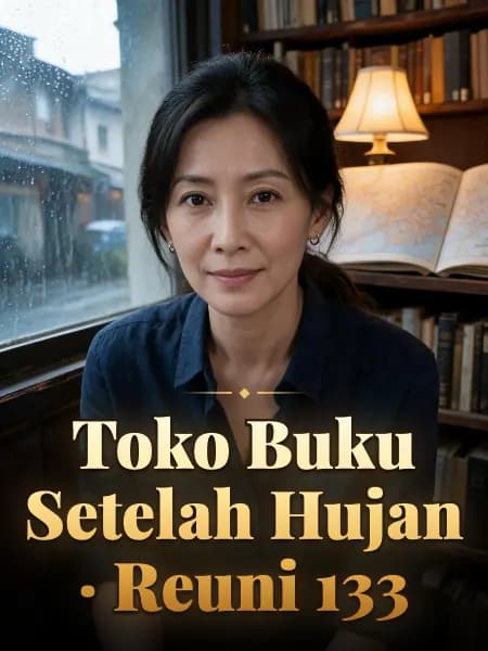 Toko Buku Setelah Hujan · Reuni 133 — Ilustrasi konsep tokoh