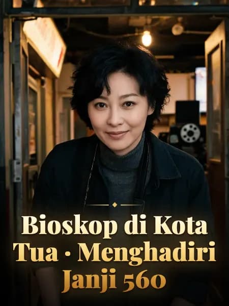 Bioskop di Kota Tua · Menghadiri Janji 560 — Ilustrasi konsep tokoh