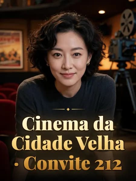 Cinema da Cidade Velha · Convite 212 — Ilustração do personagem