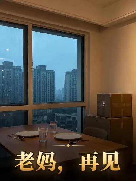 老妈，再见 — 故事插图