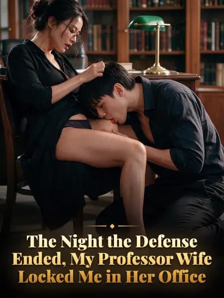 The Night the Defense Ended, My Professor Wife Locked Me in Her Office — Story illustration