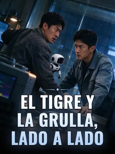El tigre y la grulla, lado a lado