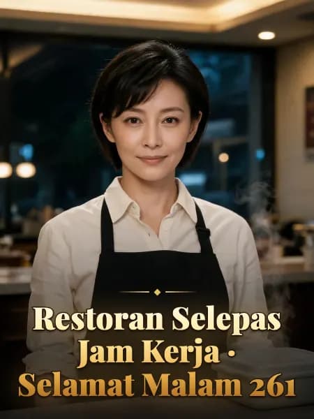 Restoran Selepas Jam Kerja · Selamat Malam 261 — Ilustrasi konsep tokoh