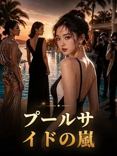 プールサイドの嵐