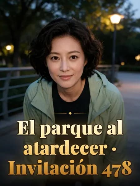 El parque al atardecer · Invitación 478 — Ilustración conceptual del personaje