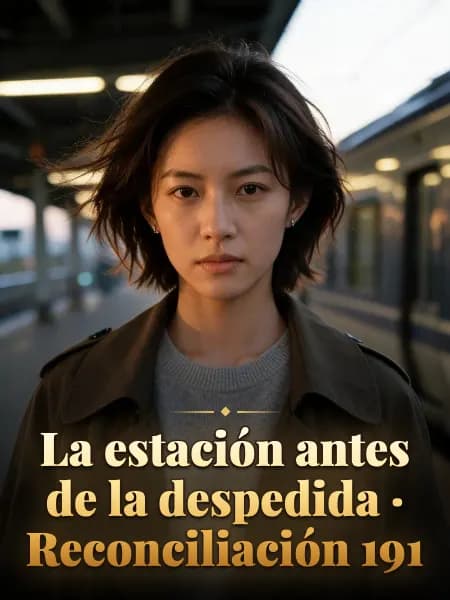 La estación antes de la despedida · Reconciliación 191 — Ilustración conceptual del personaje