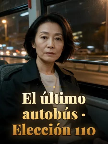 El último autobús · Elección 110 — Ilustración conceptual del personaje