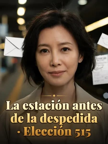 La estación antes de la despedida · Elección 515 — Ilustración conceptual del personaje