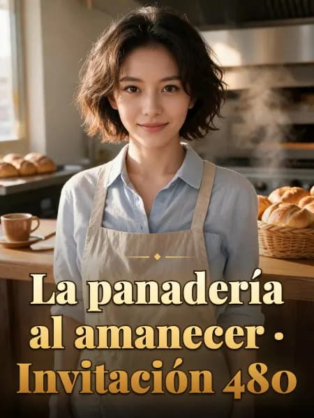 La panadería al amanecer · Invitación 480 — Ilustración conceptual del personaje