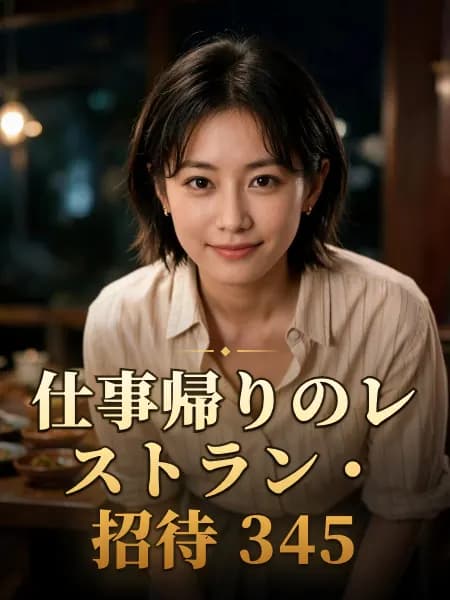 仕事帰りのレストラン・招待 345 — 登場人物のイメージイラスト