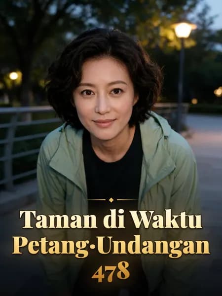 Taman di Waktu Petang·Undangan 478 — Ilustrasi konsep tokoh