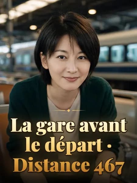 La gare avant le départ · Distance 467 — Illustration du personnage
