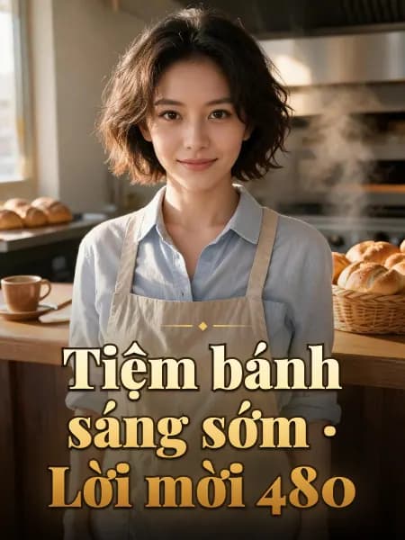 Tiệm bánh sáng sớm · Lời mời 480 — Minh họa nhân vật