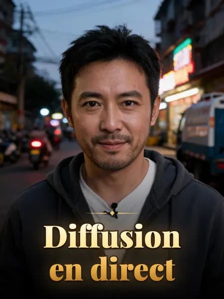 Diffusion en direct — Illustration du personnage