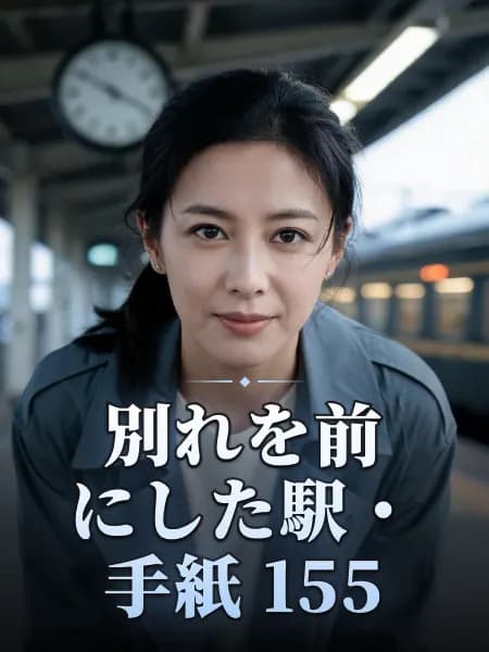 別れを前にした駅・手紙 155 — 登場人物のイメージイラスト