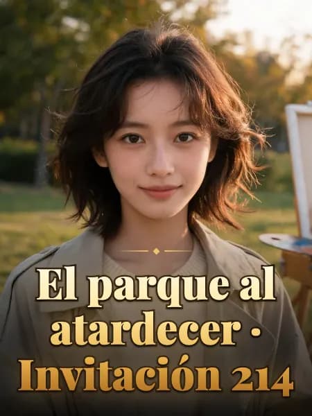El parque al atardecer · Invitación 214 — Ilustración conceptual del personaje