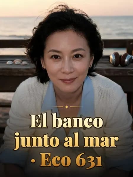 El banco junto al mar · Eco 631 — Ilustración conceptual del personaje