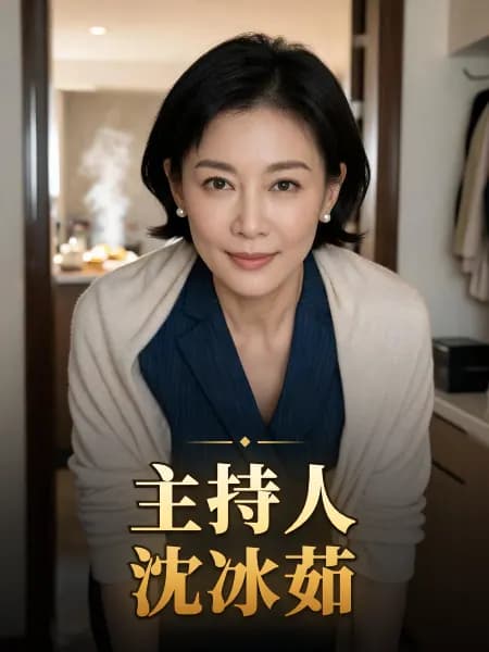 主持人沈冰茹 — 故事角色设定图