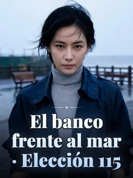 El banco frente al mar · Elección 115 — Ilustración conceptual del personaje