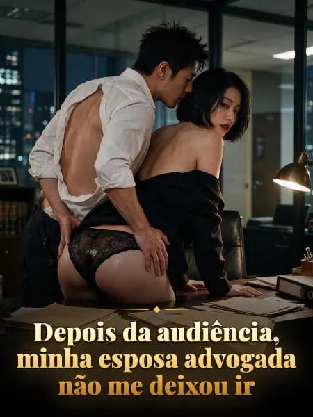 Depois da audiência, minha esposa advogada não me deixou ir — Ilustração da história