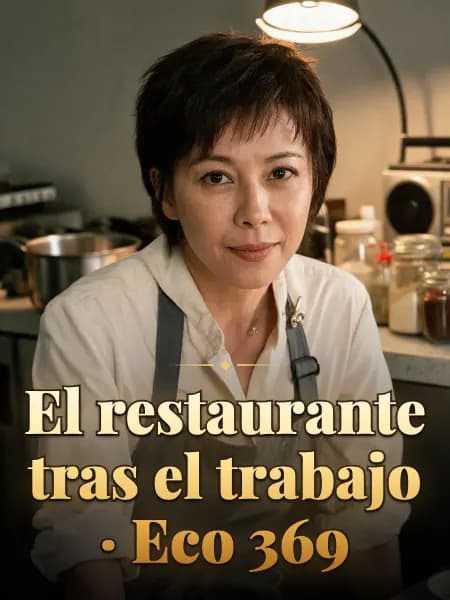 El restaurante tras el trabajo · Eco 369 — Ilustración conceptual del personaje