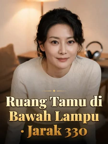 Ruang Tamu di Bawah Lampu · Jarak 330 — Ilustrasi konsep tokoh