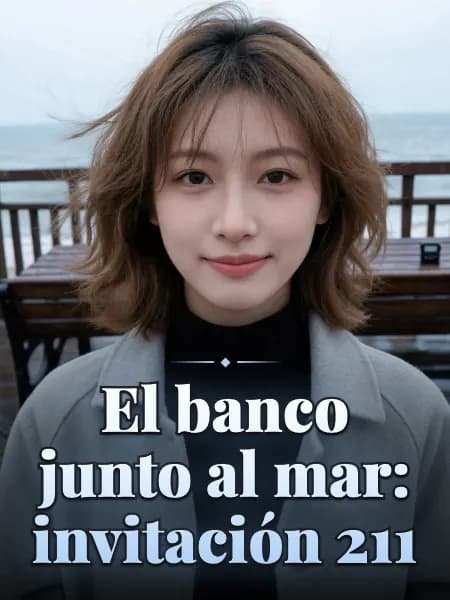 El banco junto al mar: invitación 211 — Ilustración conceptual del personaje