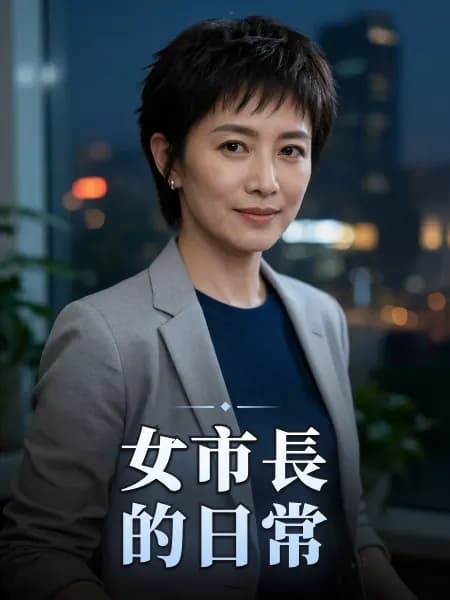 女市長的日常 — 故事角色設定圖