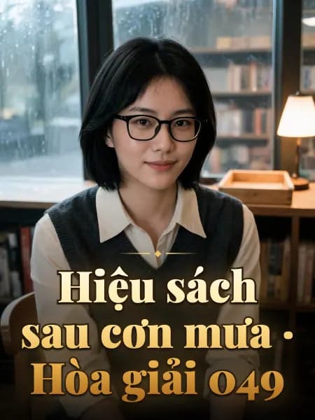 Hiệu sách sau cơn mưa · Hòa giải 049 — Minh họa nhân vật