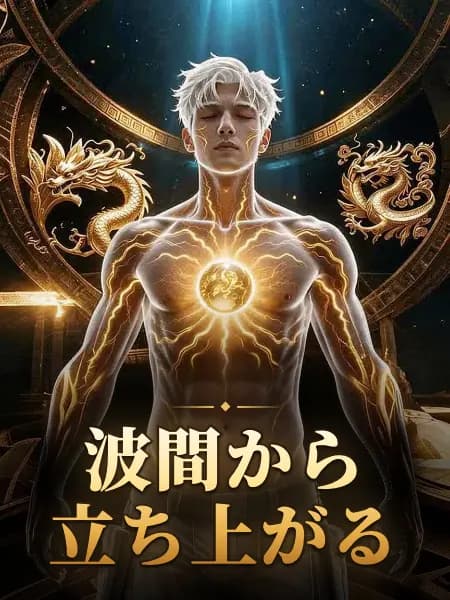 波間から立ち上がる