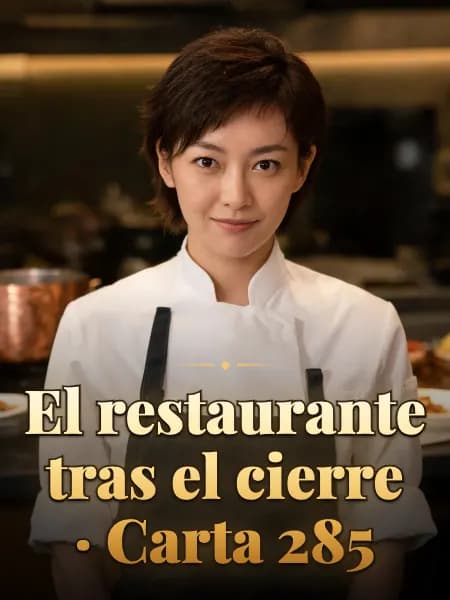 El restaurante tras el cierre · Carta 285 — Ilustración conceptual del personaje