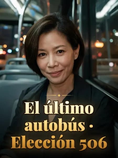 El último autobús · Elección 506 — Ilustración conceptual del personaje