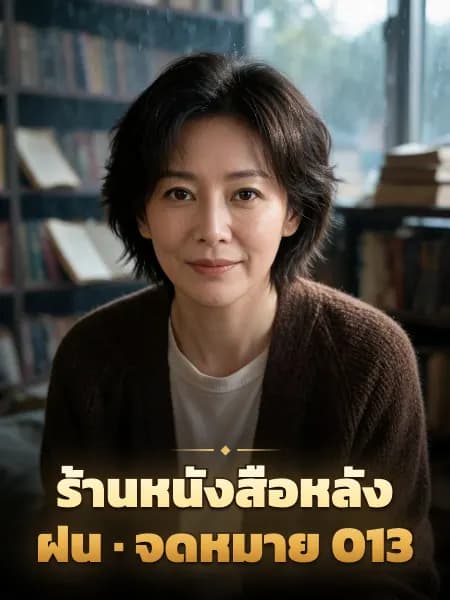 ร้านหนังสือหลังฝน · จดหมาย 013 — ภาพประกอบตัวละคร