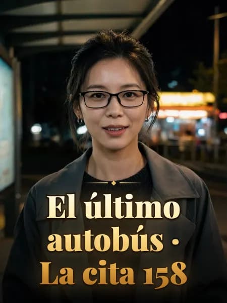El último autobús · La cita 158 — Ilustración conceptual del personaje