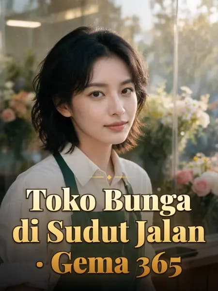 Toko Bunga di Sudut Jalan · Gema 365 — Ilustrasi konsep tokoh