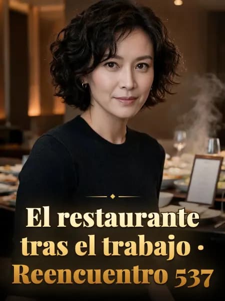 El restaurante tras el trabajo · Reencuentro 537 — Ilustración conceptual del personaje
