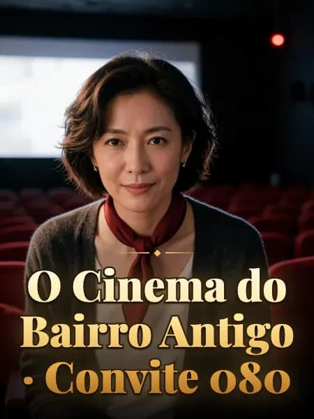 O Cinema do Bairro Antigo · Convite 080 — Ilustração do personagem
