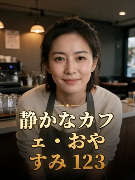 静かなカフェ・おやすみ 123 — 登場人物のイメージイラスト