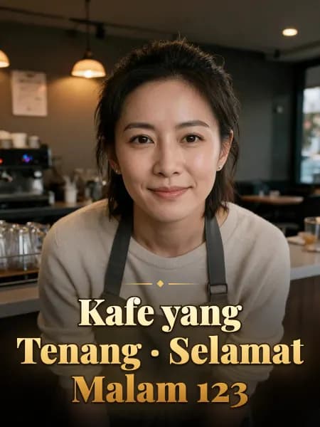 Kafe yang Tenang · Selamat Malam 123 — Ilustrasi konsep tokoh