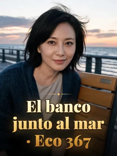 El banco junto al mar · Eco 367 — Ilustración conceptual del personaje