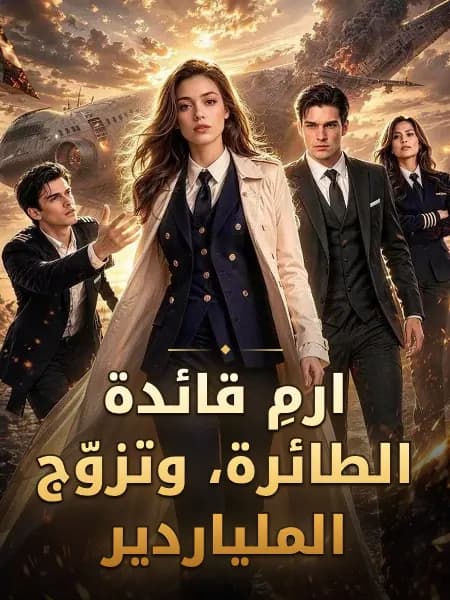 ارمِ قائدة الطائرة، وتزوّج الملياردير