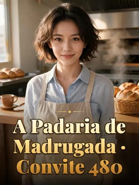 A Padaria de Madrugada · Convite 480 — Ilustração do personagem