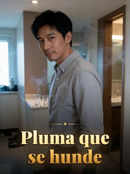 Pluma que se hunde — Ilustración conceptual del personaje