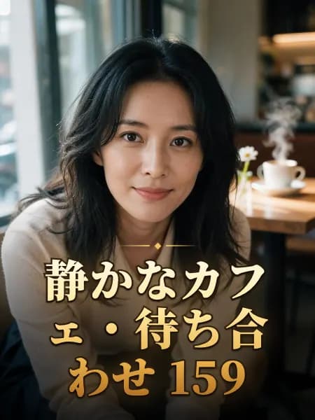 静かなカフェ・待ち合わせ 159 — 登場人物のイメージイラスト
