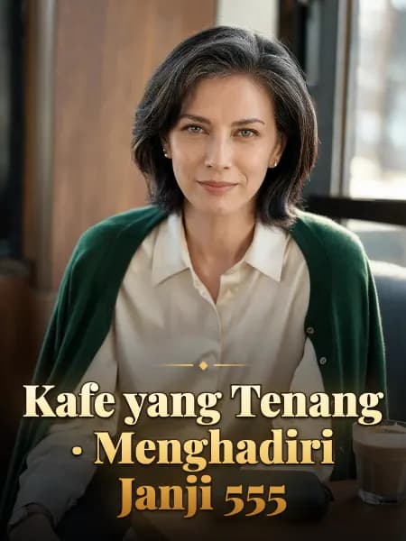 Kafe yang Tenang · Menghadiri Janji 555 — Ilustrasi konsep tokoh