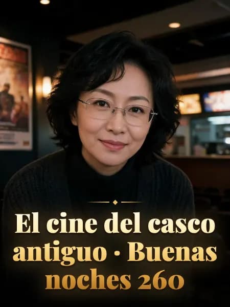 El cine del casco antiguo · Buenas noches 260 — Ilustración conceptual del personaje