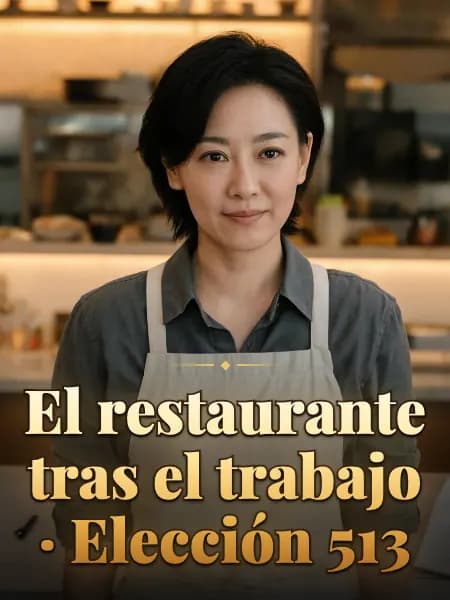 El restaurante tras el trabajo · Elección 513 — Ilustración conceptual del personaje