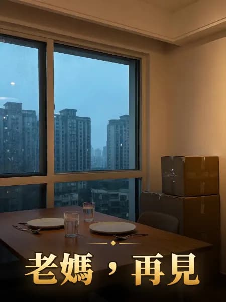 老媽，再見 — 故事插圖